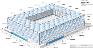 北京膜结构公司_水立方体育馆膜结构材料应用_北京水立方体育馆ETFE膜结构