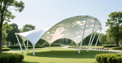 膜结构公园景观设计原则_公园膜结构景观设计_景观膜结构设计