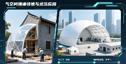 建筑 膜结构_气膜技术_高效节能气膜