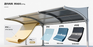 膜结构车棚多少钱?一文带你了解其价格计算及影响因素 膜结构车棚多少钱?一文带你了解其价格计算及影响因素