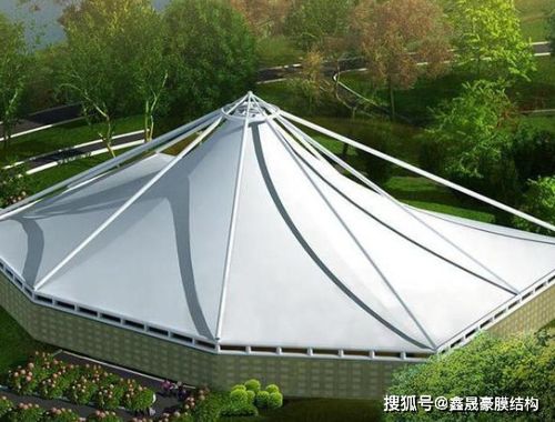 慈溪PVDF膜材遮阳篷：创新科技引领未来建筑节能新风尚(图1)