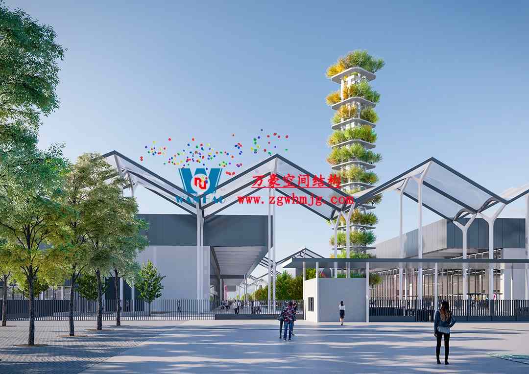 塞尔维亚会展中心ETFE膜结构 塞尔维亚会展中心ETFE膜结构