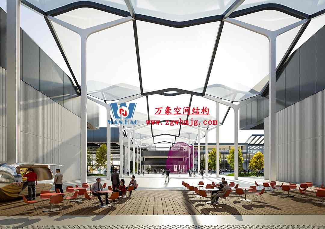 塞尔维亚会展中心ETFE膜结构 塞尔维亚会展中心ETFE膜结构