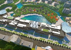 文一塘溪津门天幕钢结构及ETFE膜结构气枕膜项目 文一塘溪津门天幕钢结构及ETFE膜结构气枕膜项目