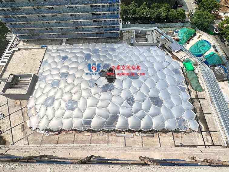 安吉县昌硕小区地块房产开发项目ETFE天幕