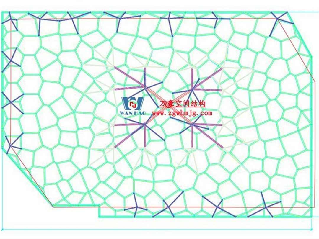 安吉县昌硕小区地块房产开发项目ETFE天幕
