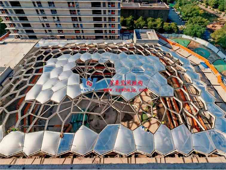 安吉县昌硕小区地块房产开发项目ETFE天幕