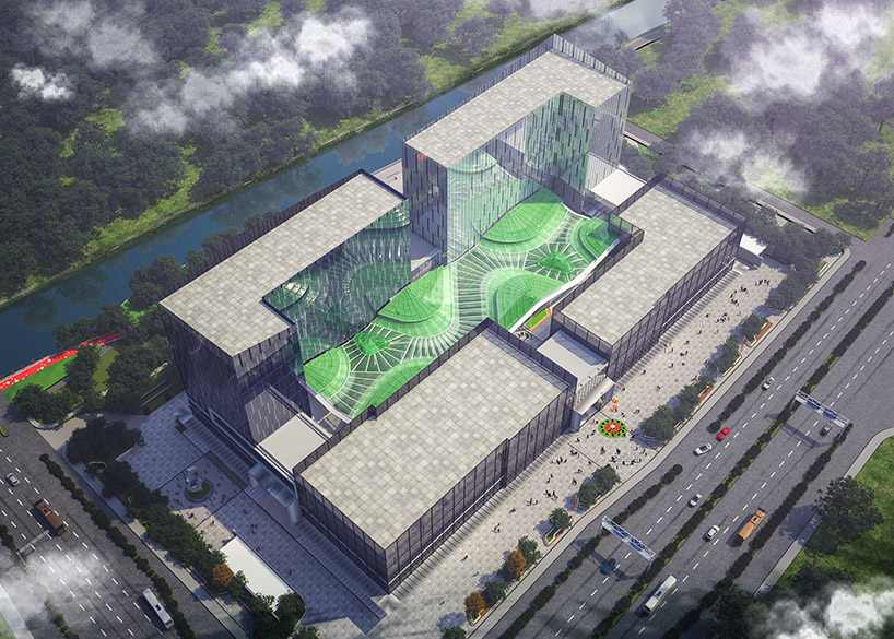 博多森谷项目中庭etfe膜结构工程 博多森谷项目中庭etfe膜结构工程