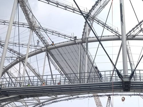 ETFE膜材施工技术方案揭秘：如何打造未来建筑新标杆？(图1)