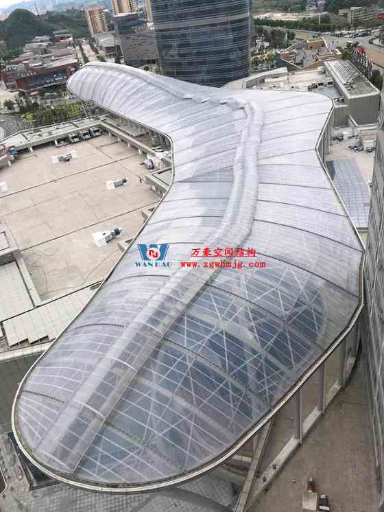 遵义高铁新城ETFE天幕膜结构项目