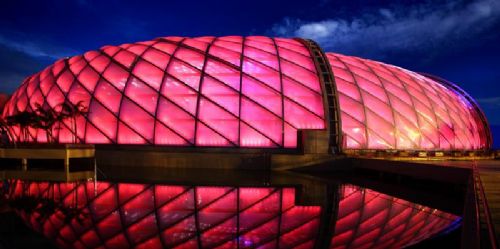 西幔膜材8028：揭秘建筑膜材革新力量，绿色环保未来已来？(图1)