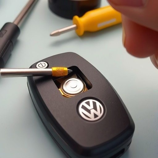 《大众汽车钥匙电池更换：揭秘隐藏在细节中的保养学问》(图2)