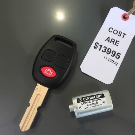 汽车钥匙电池更换成本揭秘：价格几何？如何节省？(图2)
