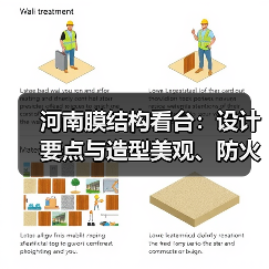 河南膜结构看台：设计要点与造型美观、防火性的平衡