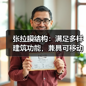 张拉膜结构:满足多样建筑功能,兼具可移动与临时性优势(图1) 张拉膜结构:满足多样建筑功能,兼具可移动与临时性优势(图1)
