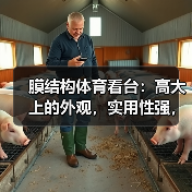 膜结构体育看台:高大上的外观,实用性强,工程周期短,稳定性好(图3) 膜结构体育看台:高大上的外观,实用性强,工程周期短,稳定性好(图3)