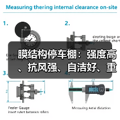膜结构停车棚:强度高、抗风强、自洁好、重量轻,大跨度建筑的理想选择(图2) 膜结构停车棚:强度高、抗风强、自洁好、重量轻,大跨度建筑的理想选择(图2)