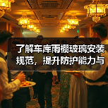 了解车库雨棚玻璃安装规范,提升防护能力与美观性(图1) 了解车库雨棚玻璃安装规范,提升防护能力与美观性(图1)