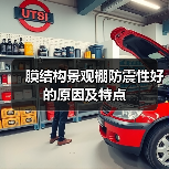 膜结构景观棚防震性好的原因及特点(图2) 膜结构景观棚防震性好的原因及特点(图2)