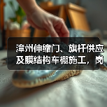 漳州伸缩门、旗杆供应及膜结构车棚施工,岗亭选购指南(图4) 漳州伸缩门、旗杆供应及膜结构车棚施工,岗亭选购指南(图4)