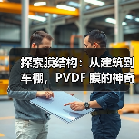 探索膜结构:从建筑到车棚,PVDF 膜的神奇应用(图4) 探索膜结构:从建筑到车棚,PVDF 膜的神奇应用(图4)