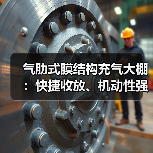 气肋式膜结构充气大棚：快捷收放、机动性强的广泛应用建筑（图1）