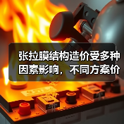 张拉膜结构造价受多种因素影响,不同方案价格差异大(图1) 张拉膜结构造价受多种因素影响,不同方案价格差异大(图1)