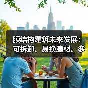 膜结构建筑未来发展:可拆卸、易换膜材、多样功能、可调透光率(图3) 膜结构建筑未来发展:可拆卸、易换膜材、多样功能、可调透光率(图3)