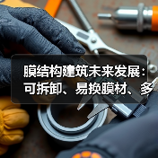 膜结构建筑未来发展:可拆卸、易换膜材、多样功能、可调透光率(图2) 膜结构建筑未来发展:可拆卸、易换膜材、多样功能、可调透光率(图2)