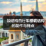 膜结构自行车棚钢结构的制作与特点(图1) 膜结构自行车棚钢结构的制作与特点(图1)
