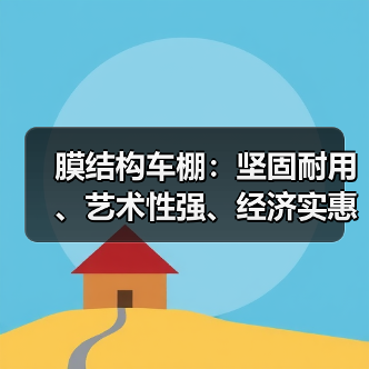 膜结构车棚:坚固耐用、艺术性强、经济实惠的停车选择(图4) 膜结构车棚:坚固耐用、艺术性强、经济实惠的停车选择(图4)