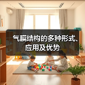 气膜结构的多种形式、应用及优势(图3) 气膜结构的多种形式、应用及优势(图3)