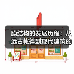 膜结构的发展历程:从远古帐篷到现代建筑的演变(图4) 膜结构的发展历程:从远古帐篷到现代建筑的演变(图4)