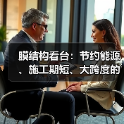 膜结构看台:节约能源、施工期短、大跨度的创新建筑选择(图2) 膜结构看台:节约能源、施工期短、大跨度的创新建筑选择(图2)