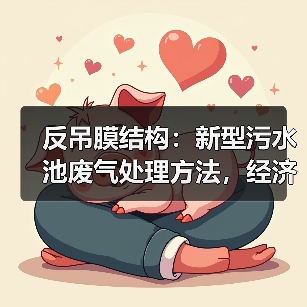 反吊膜结构:新型污水池废气处理方法,经济实用且造型优美 反吊膜结构:新型污水池废气处理方法,经济实用且造型优美
