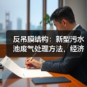 反吊膜结构：新型污水池废气处理方法，经济实用且造型优美（图3）