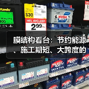 膜结构看台:节约能源、施工期短、大跨度的创新建筑选择(图3) 膜结构看台:节约能源、施工期短、大跨度的创新建筑选择(图3)