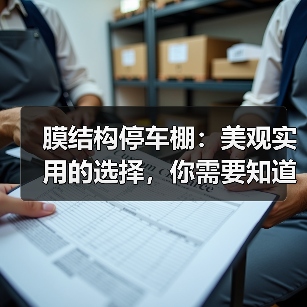 膜结构停车棚：美观实用的选择，你需要知道的一切（图4）