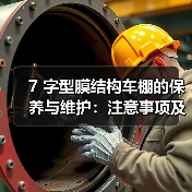 7 字型膜结构车棚的保养与维护:注意事项及结构调整(图3) 7 字型膜结构车棚的保养与维护:注意事项及结构调整(图3)