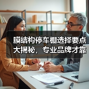 膜结构停车棚选择要点大揭秘,专业品牌才靠谱(图3) 膜结构停车棚选择要点大揭秘,专业品牌才靠谱(图3)