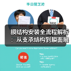 膜结构安装全流程解析：从支承结构到膜面展开的详细步骤（图4）