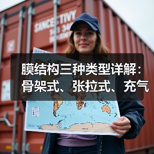 膜结构三种类型详解：骨架式、张拉式、充气式有什么区别？（图4）