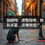 膜结构：造型独特、色彩丰富，适用地域广、规模大，在停车场建设中担当重要角色（图1）