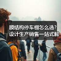 膜结构停车棚怎么选？设计生产销售一站式解决（图3）