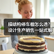 膜结构停车棚怎么选？设计生产销售一站式解决（图2）