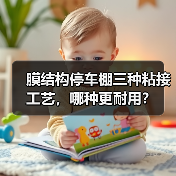膜结构停车棚三种粘接工艺,哪种更耐用?(图3) 膜结构停车棚三种粘接工艺,哪种更耐用?(图3)