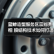 蓝鲸造型服务区震撼亮相 膜结构技术如何打造全新体验(图3) 蓝鲸造型服务区震撼亮相 膜结构技术如何打造全新体验(图3)