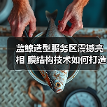 蓝鲸造型服务区震撼亮相 膜结构技术如何打造全新体验(图4) 蓝鲸造型服务区震撼亮相 膜结构技术如何打造全新体验(图4)