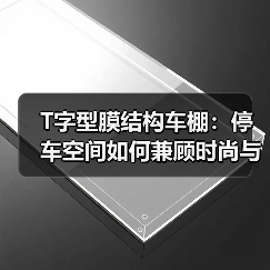 T字型膜结构车棚:停车空间如何兼顾时尚与实用?(图3) T字型膜结构车棚:停车空间如何兼顾时尚与实用?(图3)