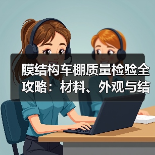 膜结构车棚质量检验全攻略:材料、外观与结构性能如何确保长久安全?(图3) 膜结构车棚质量检验全攻略:材料、外观与结构性能如何确保长久安全?(图3)